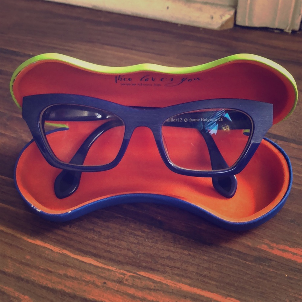 Fierce Royal Blue THEO Frames